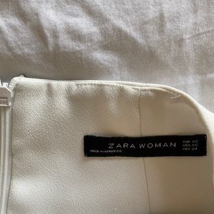Zara white skort